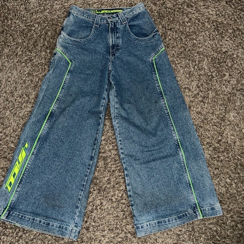 Authentic Vintage Sequencer JNCO Jeans - 29”x30”x28”